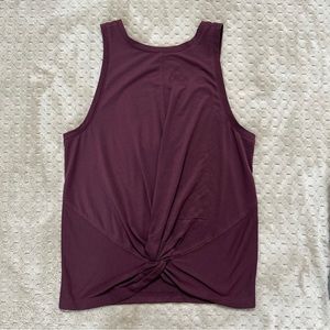 Athleta Maroon Crop Top